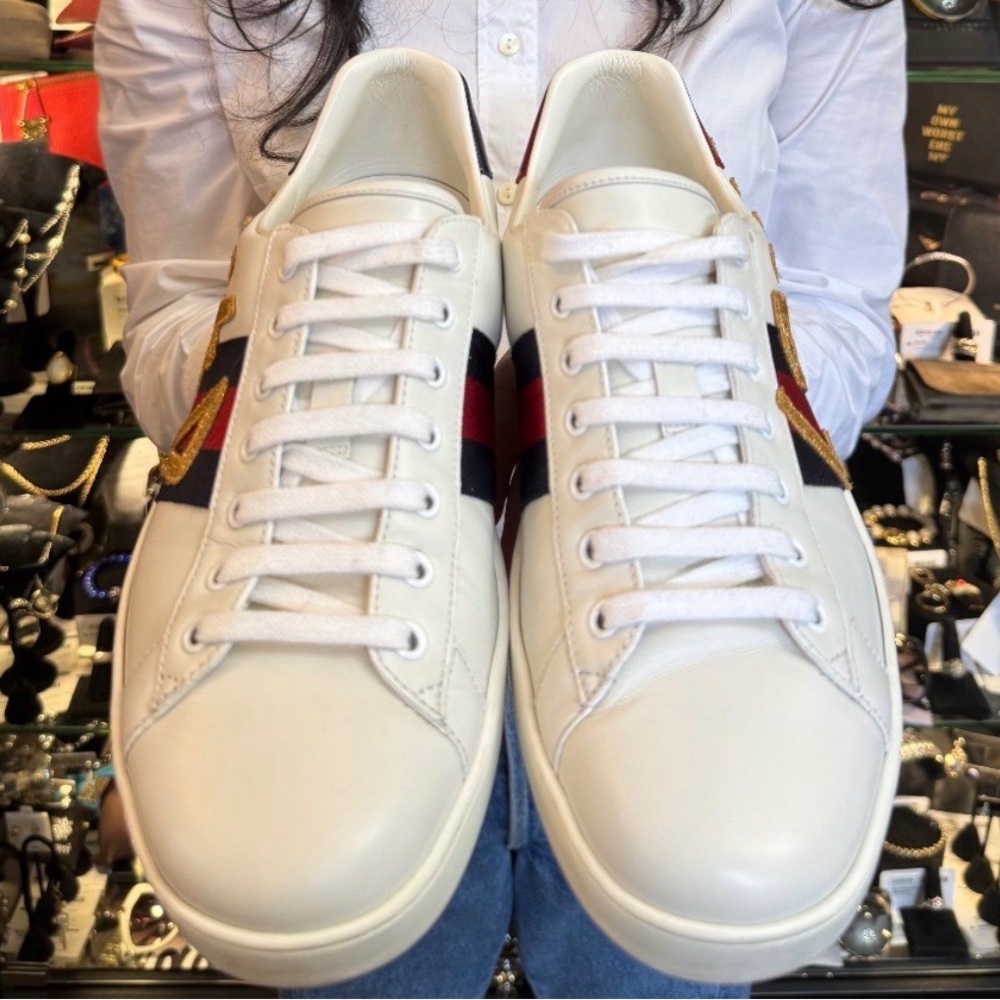 Gucci Ace Sneakers with Embroidery - Picture 2 of 5
